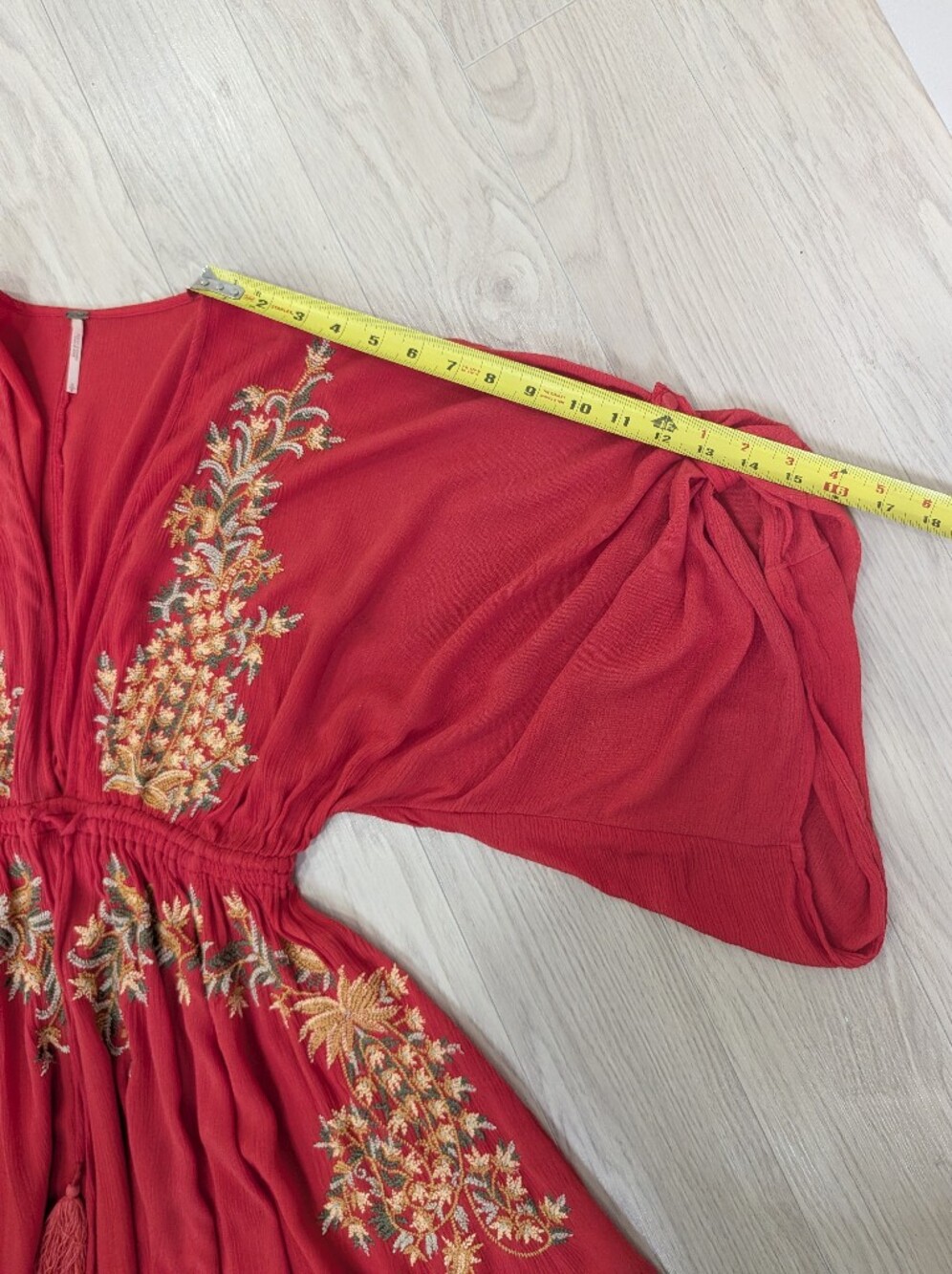 Free People Pretty Pineapple Mini Dress - Picture 10 of 13